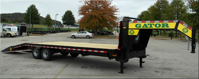 Gooseneck flat bed trailer for sale14k  Van Buren County, Tennessee